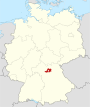 Locator map BA in Germany.svg