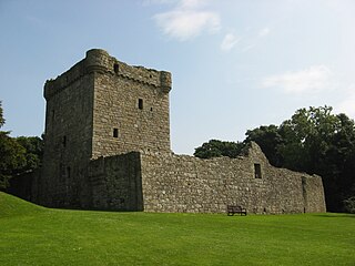 Lochleven Castle Castle in Perth and Kinross, Scotland, UK
