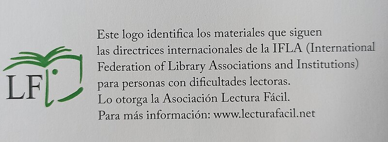 File:Logo internacional de Lectura Fácil.jpg