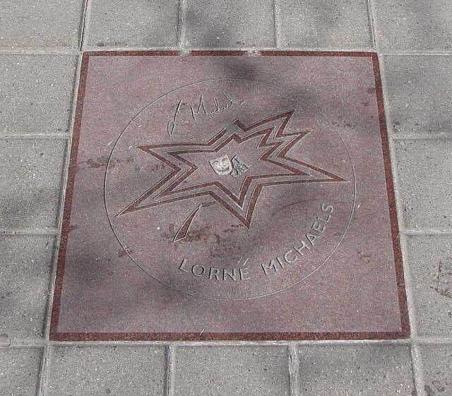 Michaels' star on Canada's Walk of Fame.