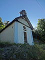 chapelle Sainte-Anne de Girardeisse, commune de Méolans-Revel, Alpes-de-Haute-Provence, à 1250 m d'altitude environ