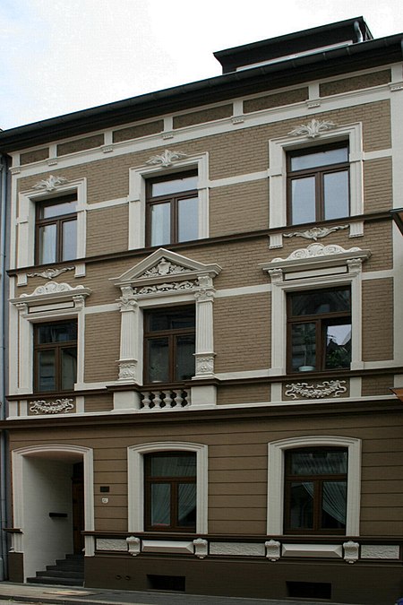 Mönchengladbach Ry Mitte Denkmal Nr. B 120, Bylandtstraße 19 (5548)