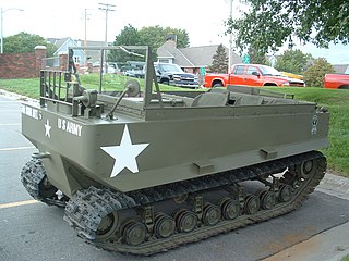 <span class="mw-page-title-main">M29 Weasel</span> Tracked vehicle