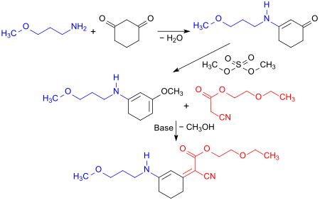 Synthese des UV-Absorbers S87