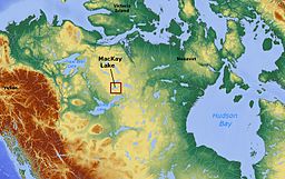 MacKay Lake (Northwest Territories), Kanada locator 01.jpg