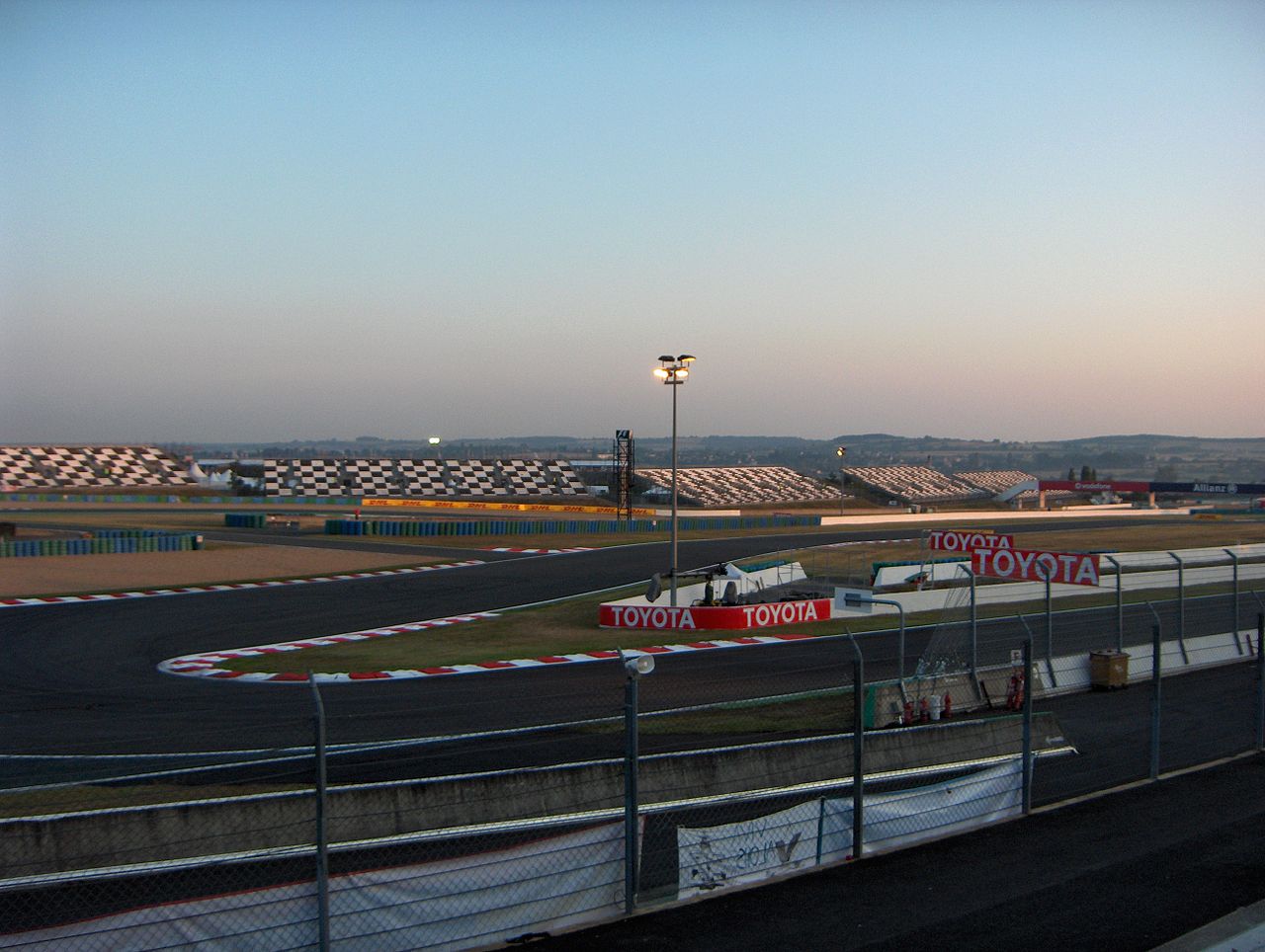 Image of Magny-Cours (morning before the race)