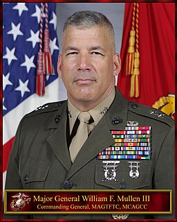 William F. Mullen III US Marine Corps officer