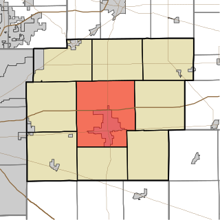 Center Township, Hancock County, Indiana Township in Indiana, United States