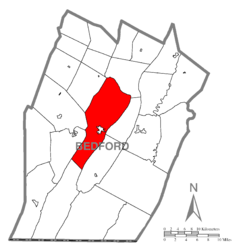 Bedford - Carte