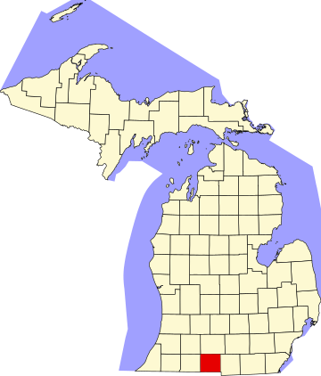 File:Map of Michigan highlighting Branch County.svg