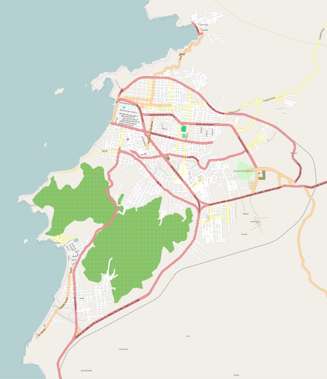 Mapa de Santa Marta