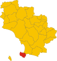 Collocatio finium municipii in Provincia Grossetana.