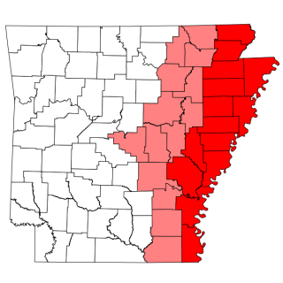 <span class="mw-page-title-main">Arkansas Delta</span> Natural region of Arkansas