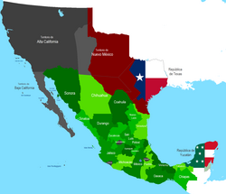 Mexikó helyzete 1847-ben