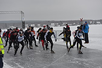 SM i maratonskridskor på Runn Winter Week 2013.
