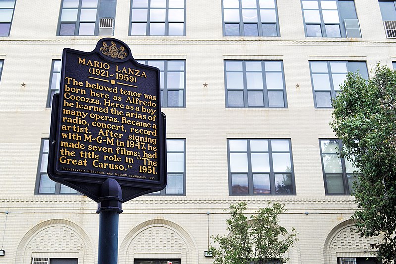 File:Mario Lanza Historical Marker 634-636 Christian St Philadelphia PA (DSC 3121).jpg