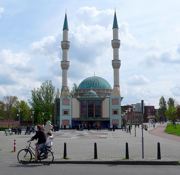 Mevlana Mosque in Rotterdam built in 2001