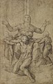 コロンナのピエタのための習作（1538年 - 1544年頃） ミケランジェロ