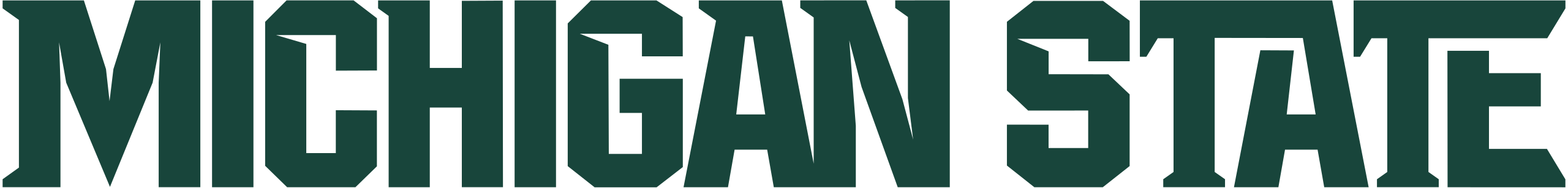 msu spartan font