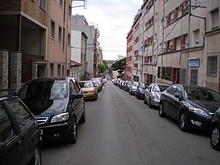 Català: Mollet del Vallès: Carrer Cristóbal Colón. Español: Mollet del Vallès: Carrer Cristóbal Colón.