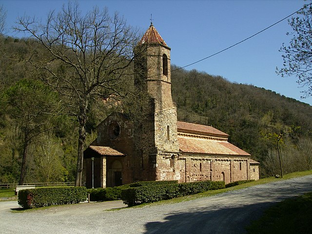 O monesterio de Sant Joan les Fonts