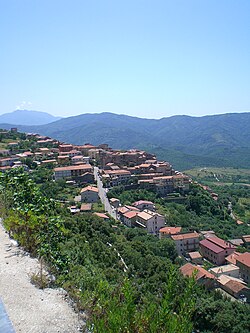 Monteforte Cilento látképe