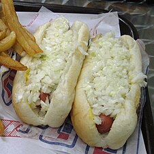 Montreal hot dogs