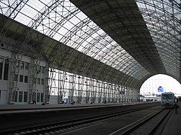 Шуховський метало-скляний дебаркадер Київського вокзалу