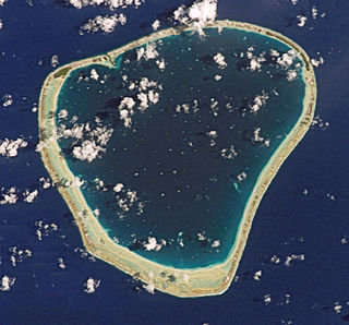 Motutunga Atoll in French Polynesia