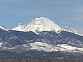 Vue du mont Lindsey depuis l'U.S. Route 160 au sud de Fort Garland.