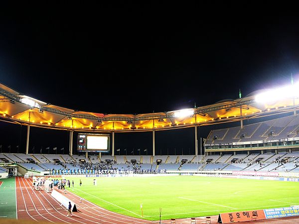 Field of the stadium