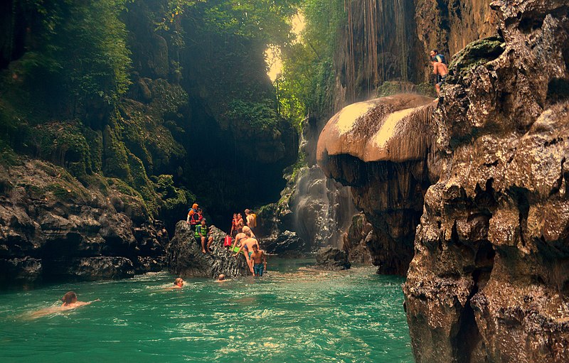 File:Mushroom Rock in Cukang Taneuh.jpg