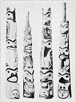 Миниатюра для Файл:Myths and Legends of British North America - Haida Totem Poles.jpg