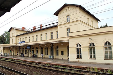 Nádraží Vršovice budova 6