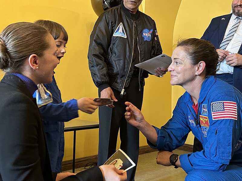 File:NASA Astronaut Nicole Aunapu Mann visited Estonia on 2023-09-26 - IMG 0458 (53221164688).jpg