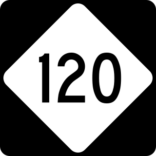 <span class="mw-page-title-main">North Carolina Highway 120</span> State highway in North Carolina, US