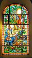 Kirchenfenster, Das Hirschwunder des Hl. Hubertus von Lüttich