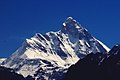 Nanda Devi la segona muntanya més alta de l'Índia.