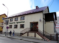 Nisko - Pizzeria Iguana - budynek