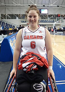 Arinn Young Canadian wheelchair basketball player