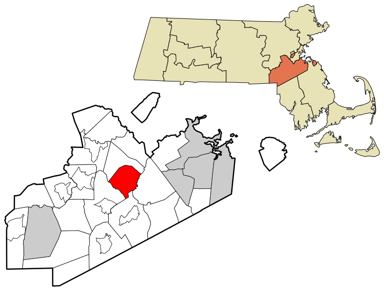 File:Norfolk County Massachusetts incorporated and unincorporated areas Norwood highlighted.svg