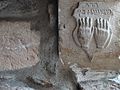 Synagogue façades sur cour et sur rue ouest et sud, escalier ouest avec rampe et console sculptée