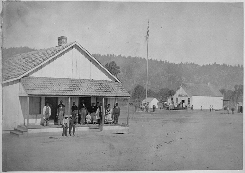 File:Office and sutler store, Round Valley Agency, California, 1876 - NARA - 519142.jpg