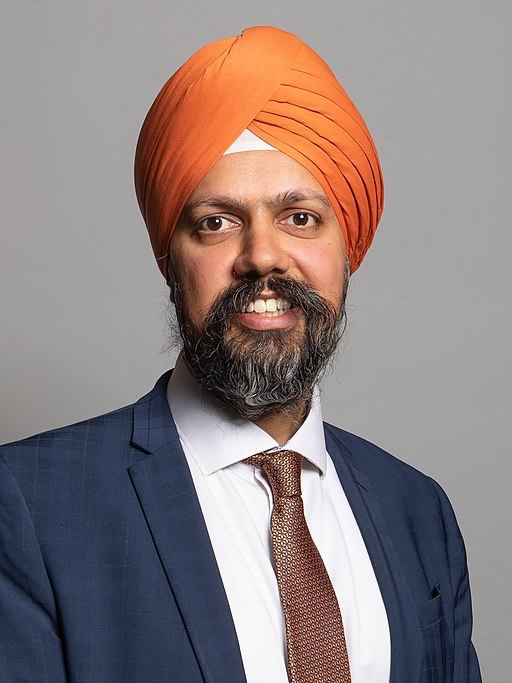 Official portrait of Mr Tanmanjeet Singh Dhesi MP crop 2