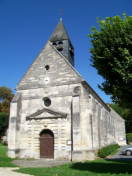 File:Ognon (60), église Saint-Martin, façade occidentale.jpg