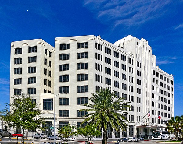 AT&SF Union Station in Galveston, Texas.