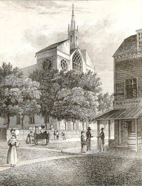 File:Old St.Patrick's Cathedral, New York 1815.jpg