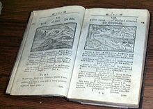 A late 18th-century reprint of Orbis Pictus, published in Pressburg (Bratislava). Orbispictus.JPG