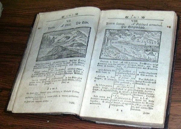 A reprint of the 1658 illustrated Orbis Pictus