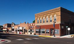 Ortonville's historic downtown